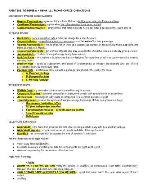 bsmt entrance exam reviewer|BSHM 111 .